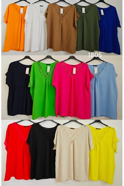 copy of Blusa sin manga cuello V