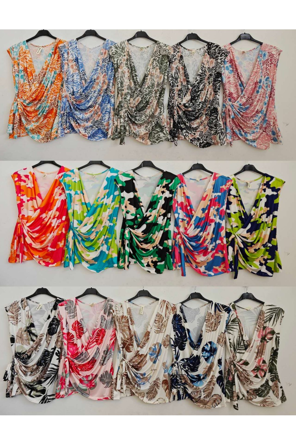 Blusa estampada licra fria