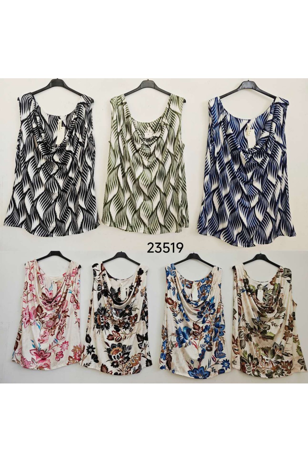 Top estampado licra fria