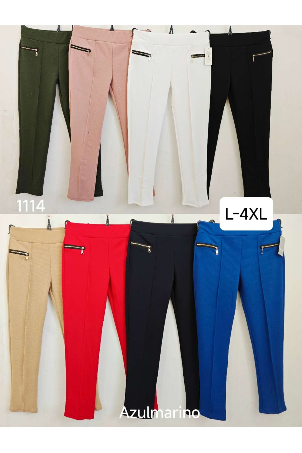Pantalón doble cremallera