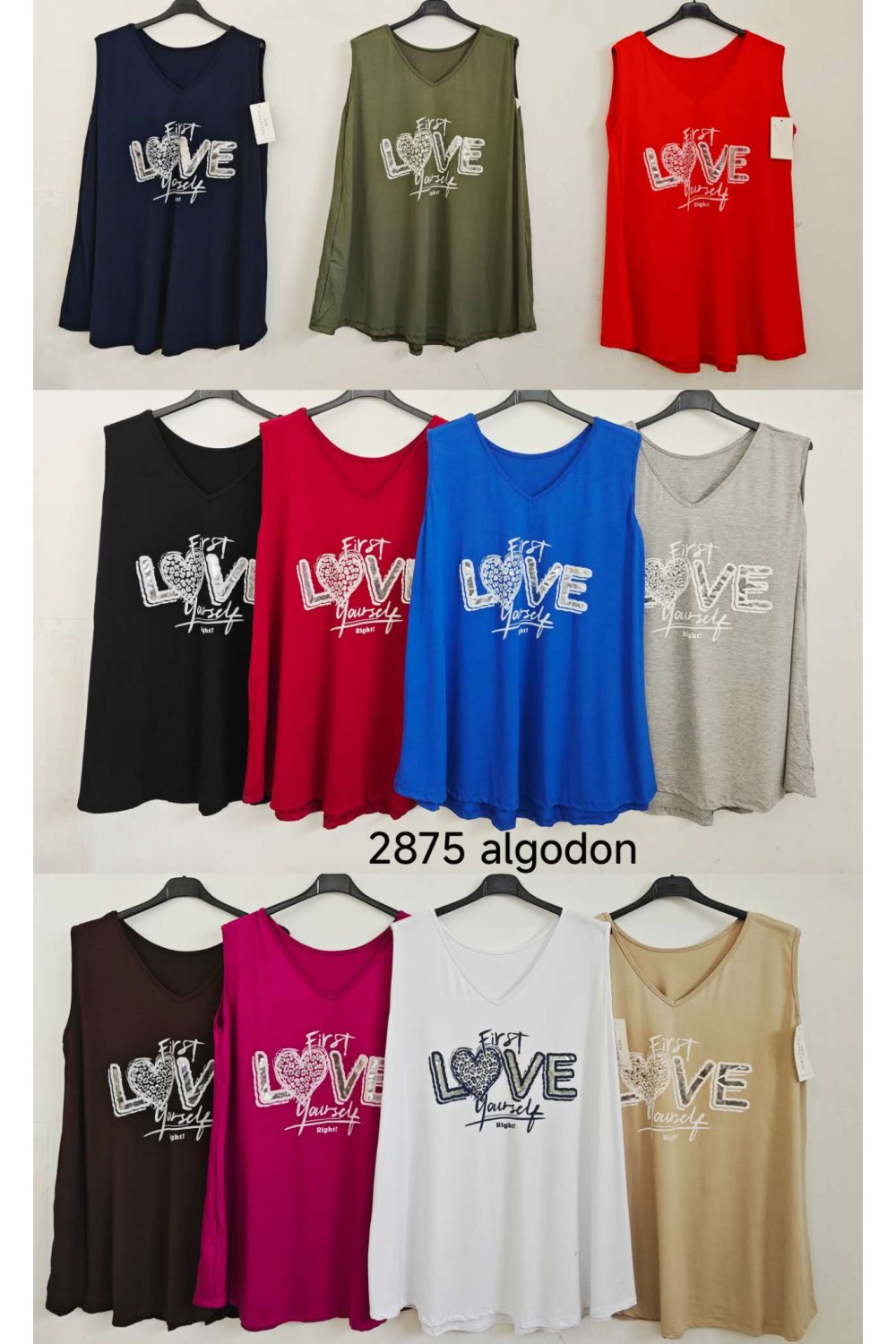 Camiseta algodón love