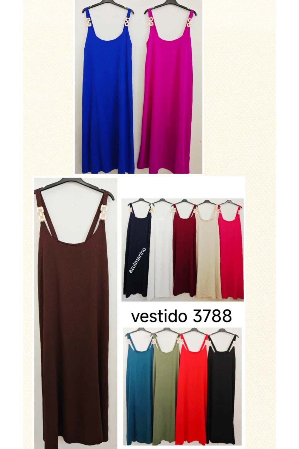 Vestido tirante
