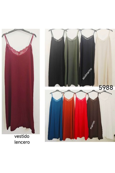 Vestido lencero