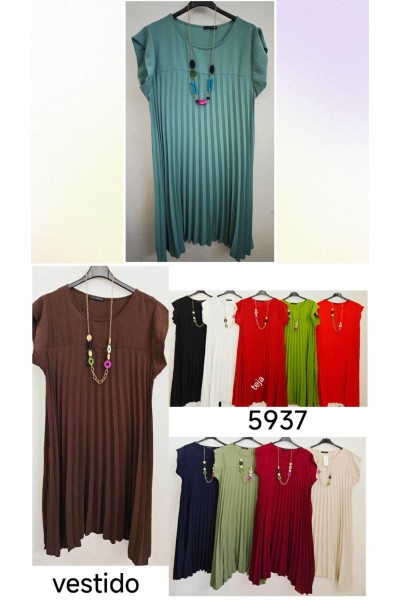 Vestido plisado