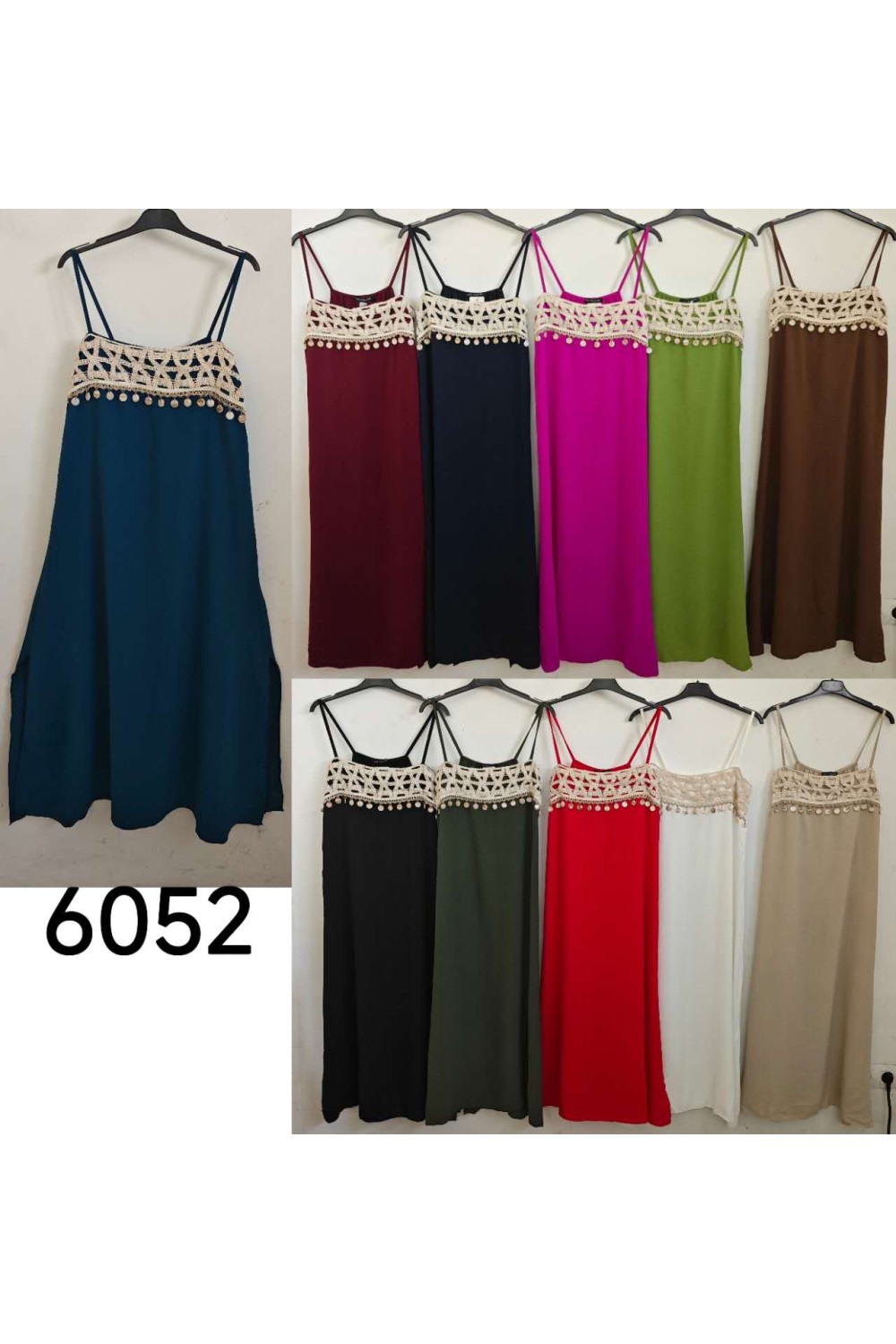 Vestido tirantes finos