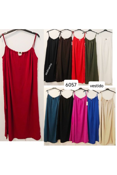 Vestido tirantes finos