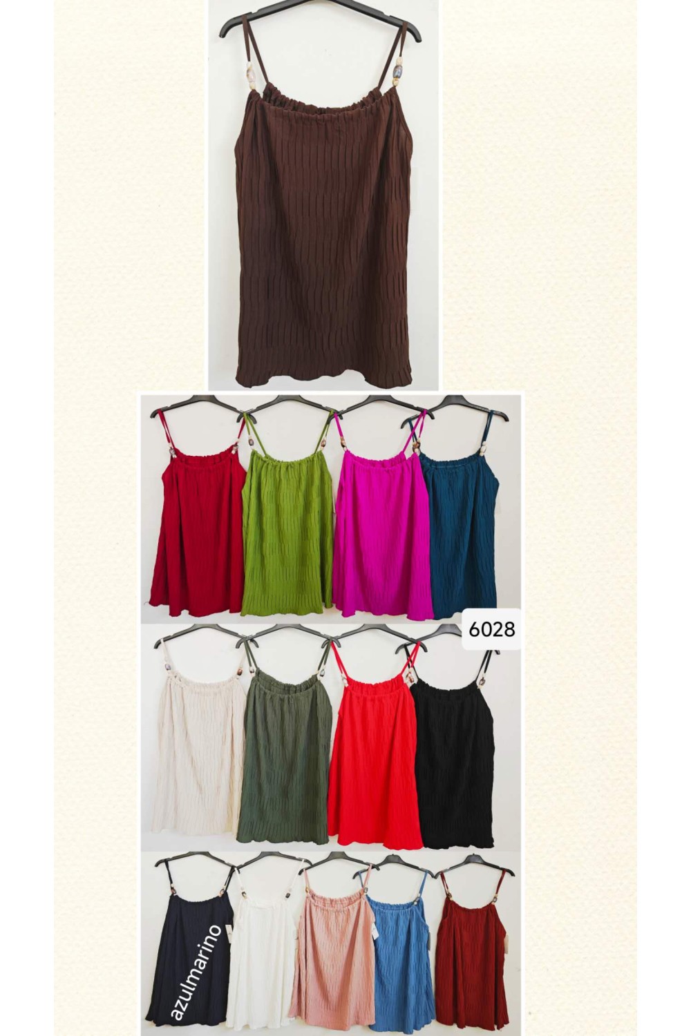 Blusa tirante
