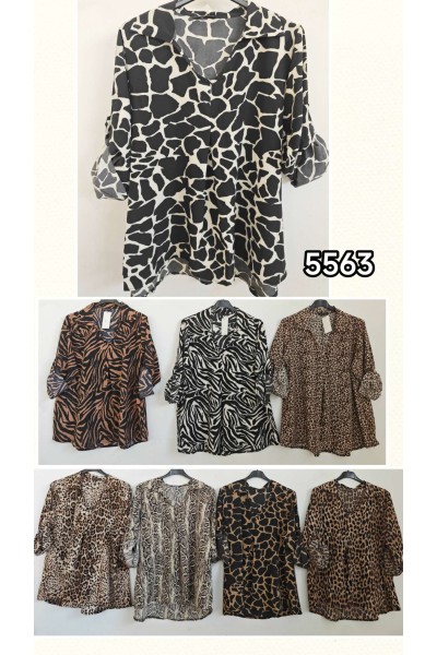Blusa Camisera animal print