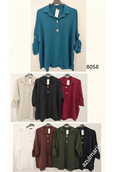 Blusa camisera