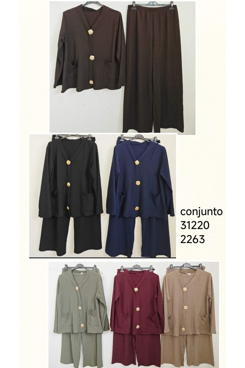 Conjunto chaqueta y pantalón