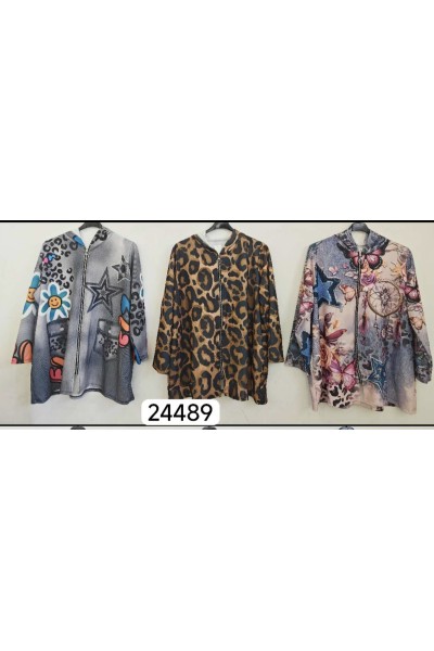 Chaqueta estampada