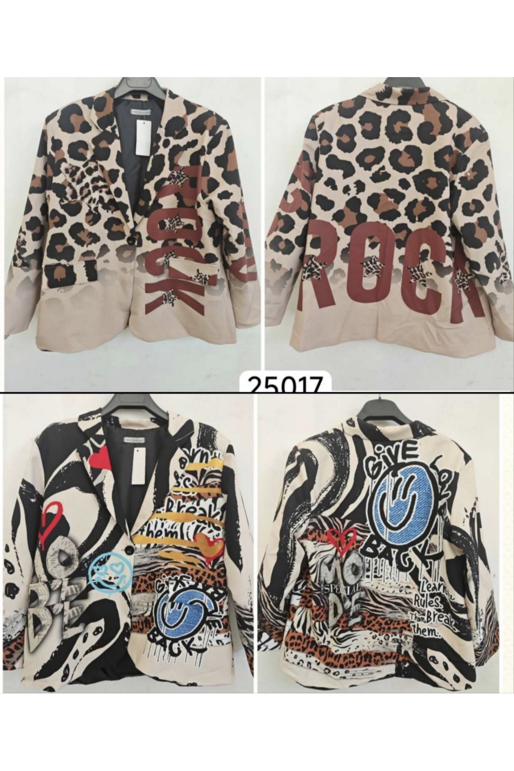 Blazer Estampada
