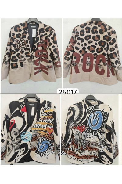 Blazer Estampada
