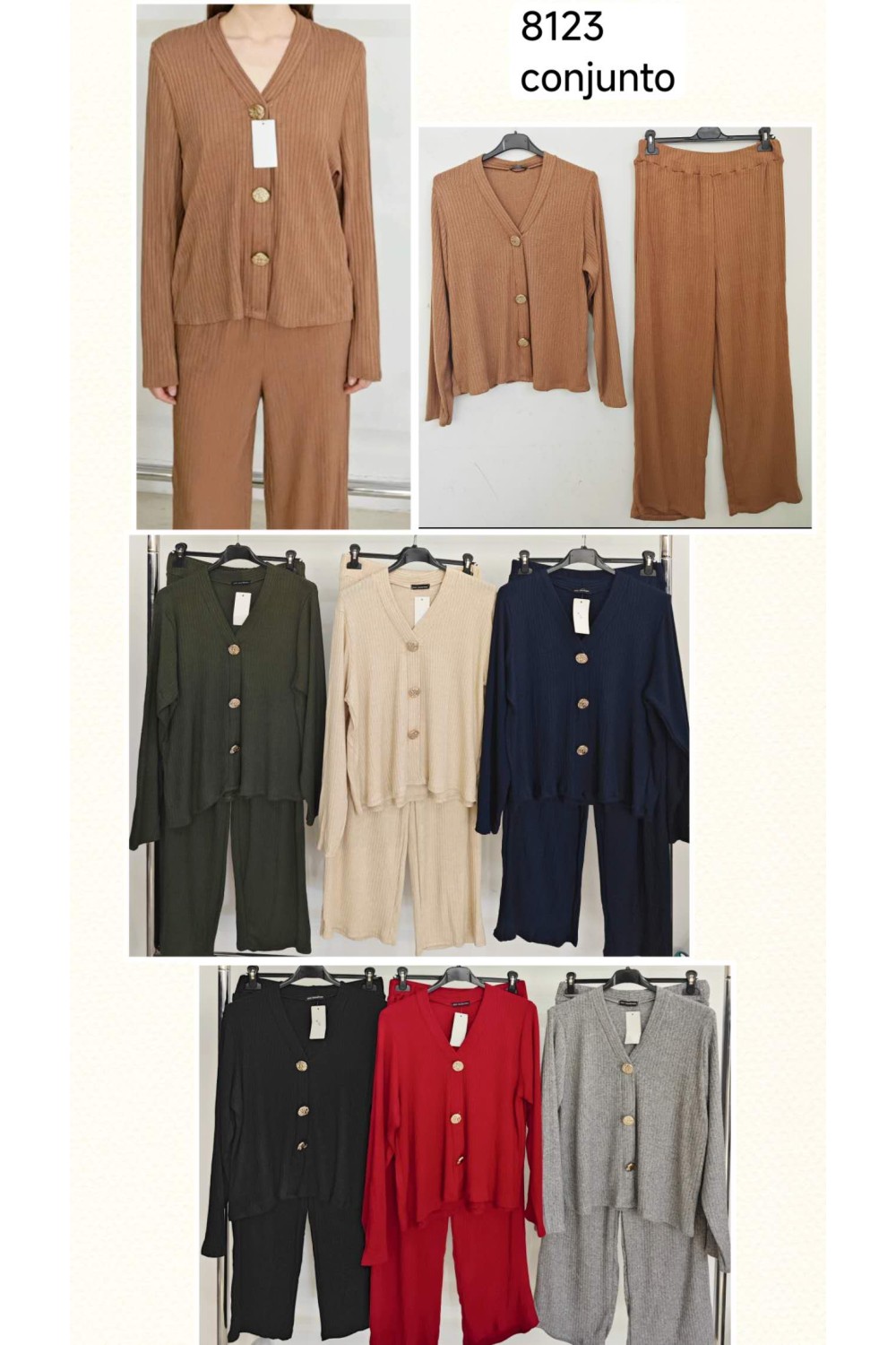 Conjunto punto y pantalón