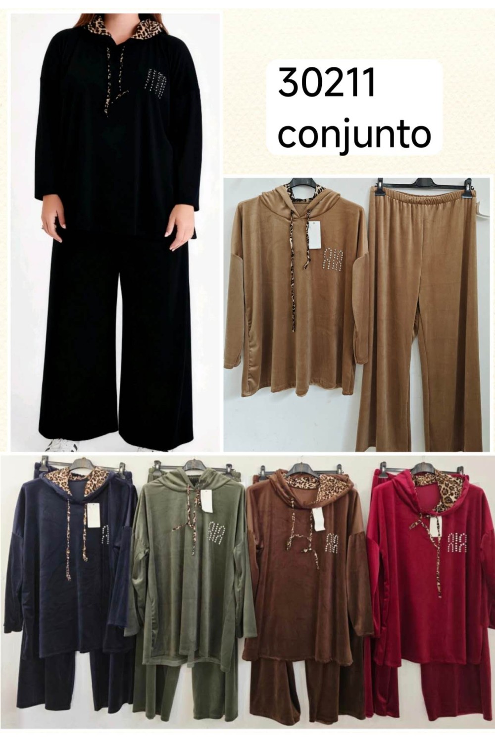 Conjunto de sudadera y pantalón