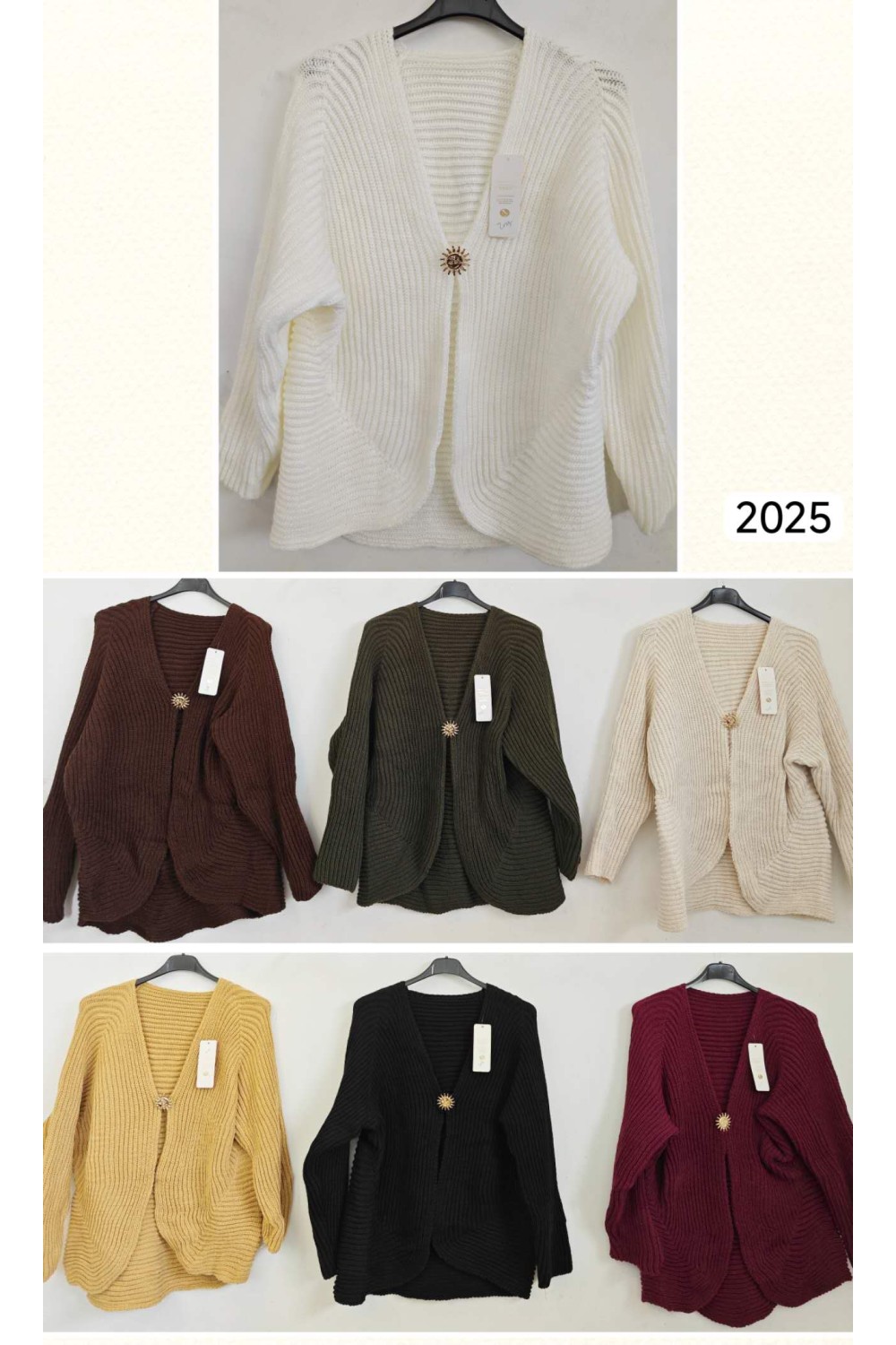 Cardigan jersey