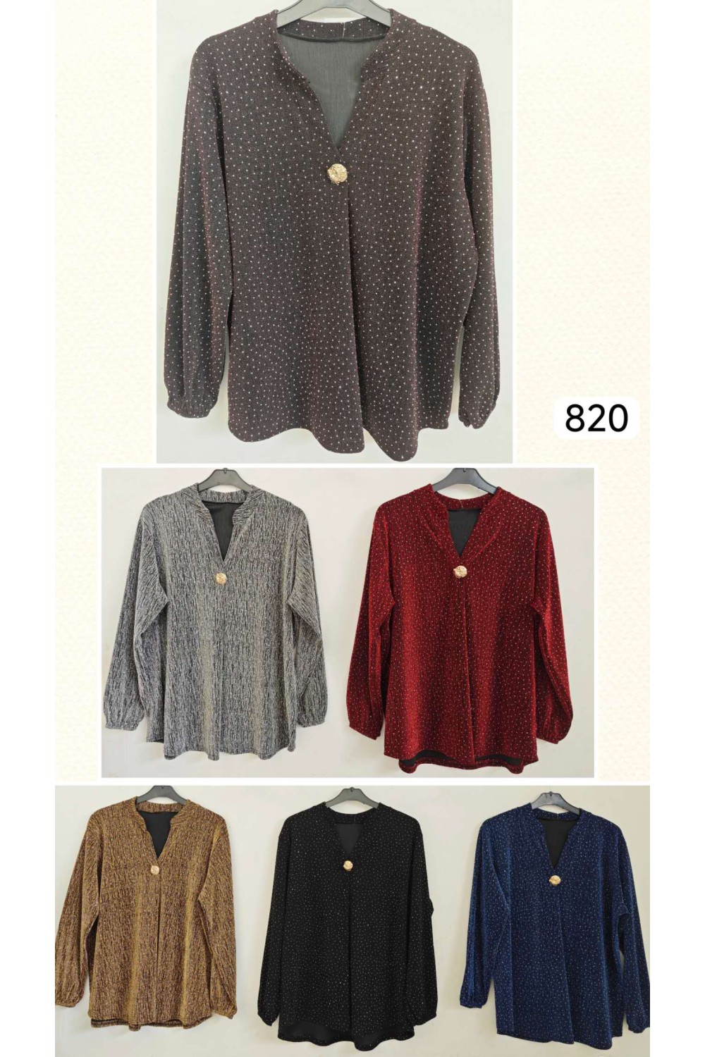 Blusa brillo