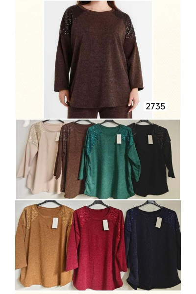 Jersey con lentejuelas