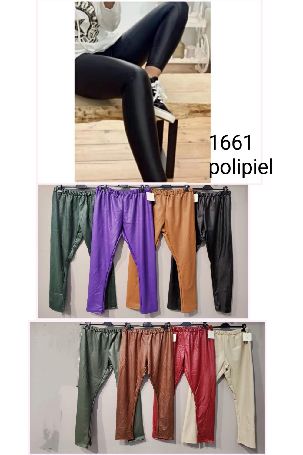 Pantalón polipiel