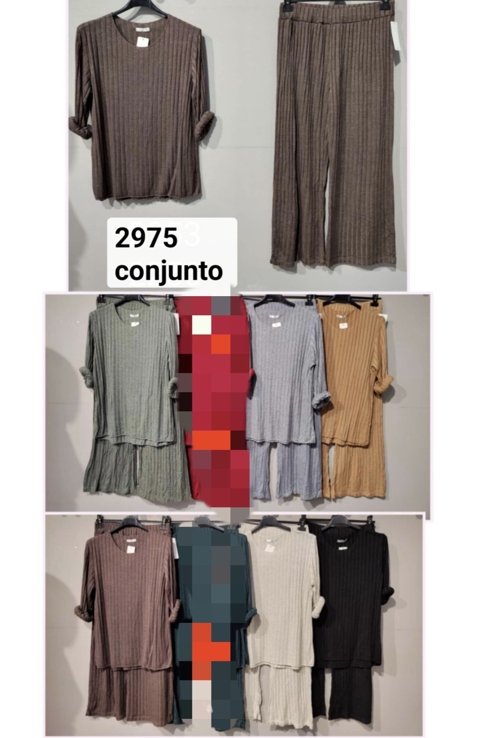 Conjunto punto y pantalón