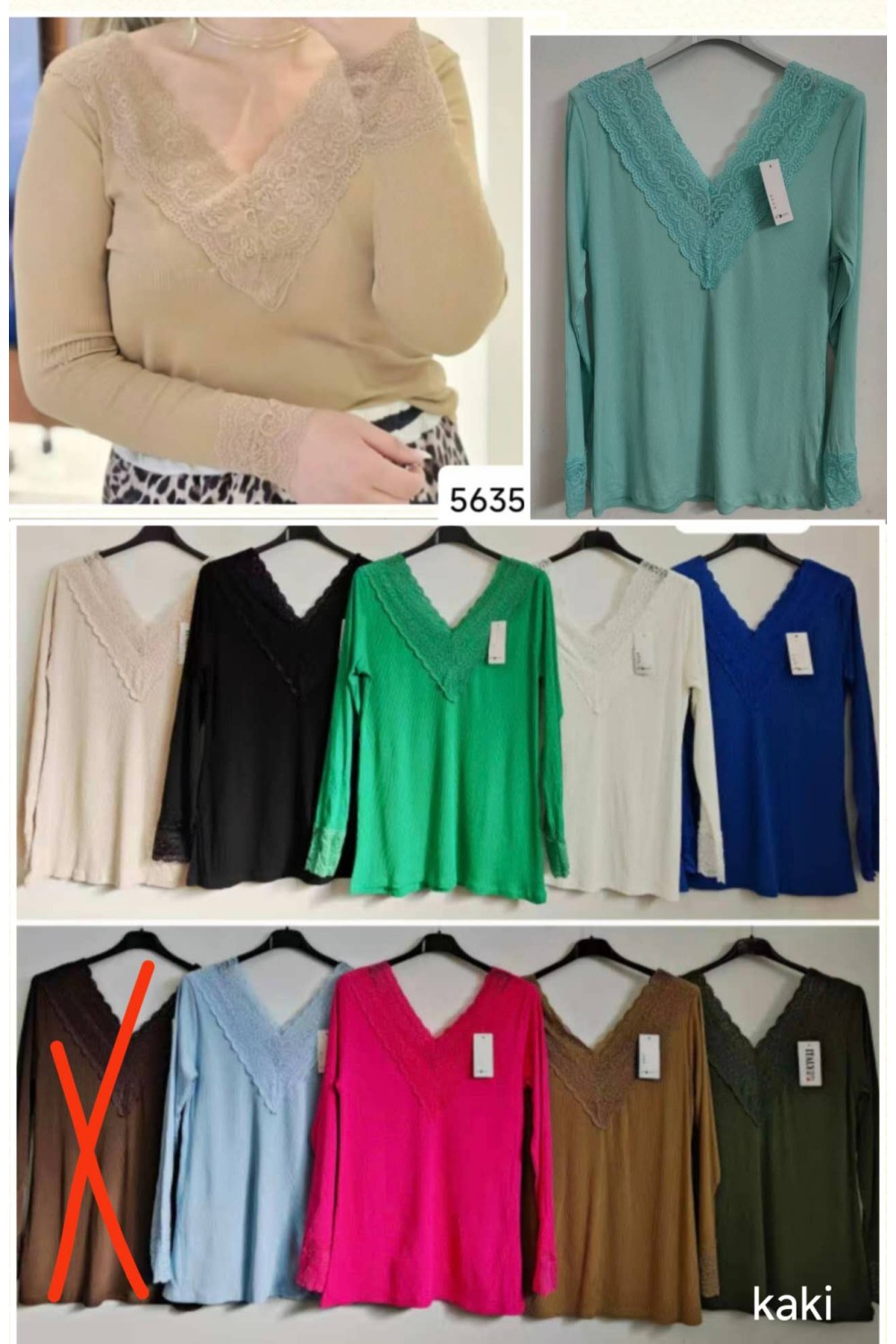 Blusa lencera