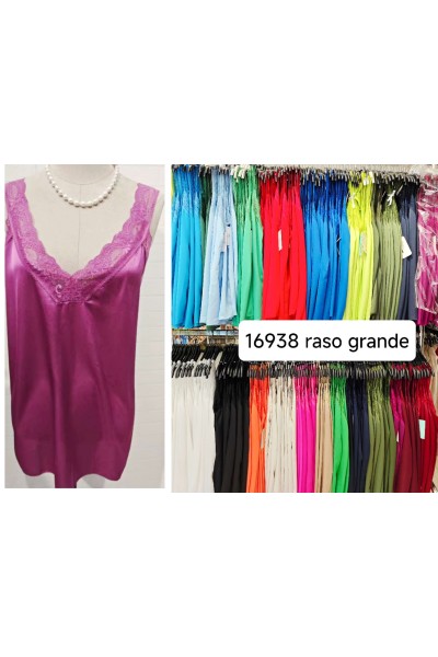 Top lencero Raso talla grande