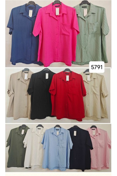 Camisa con bolsillo por delante