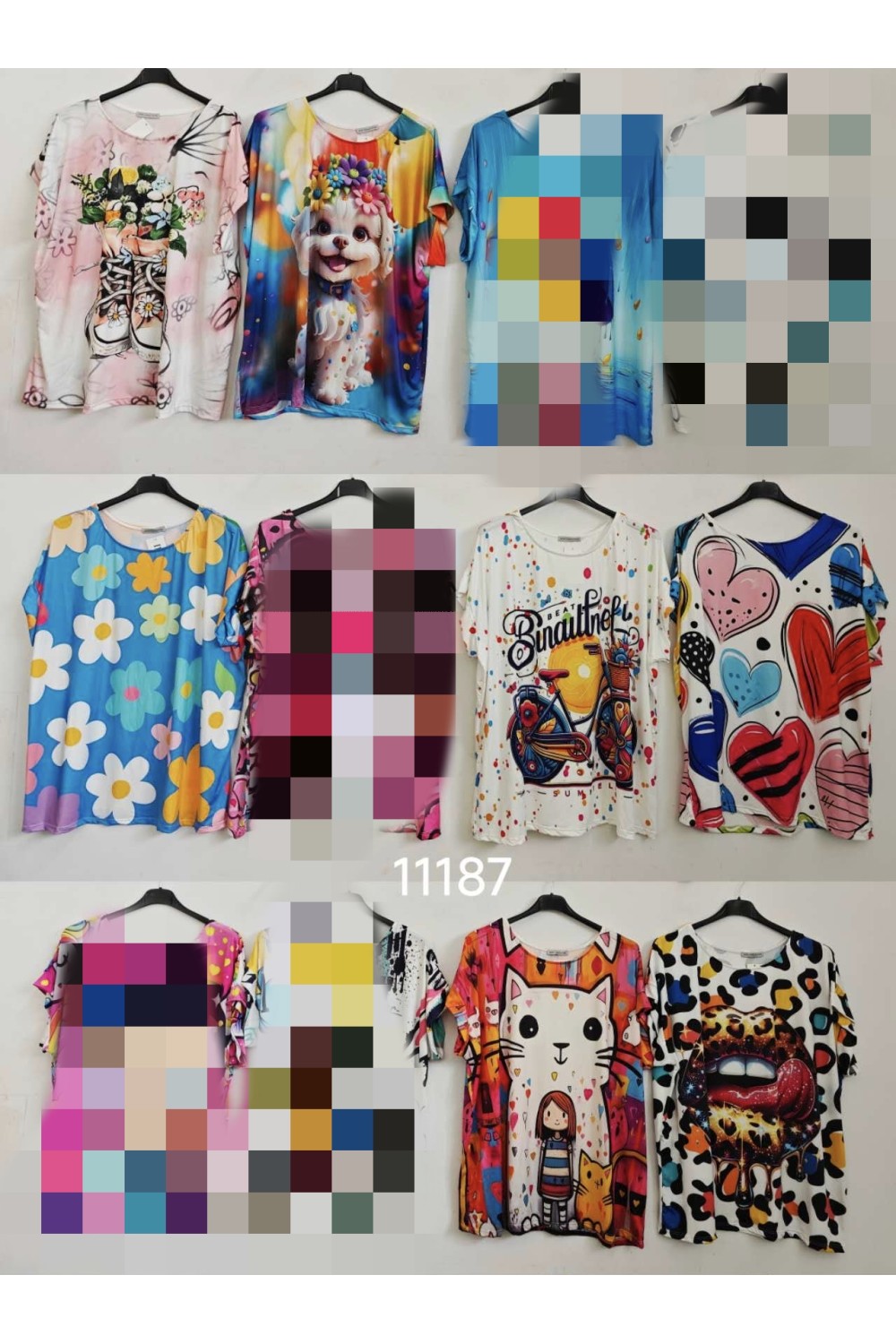 Camiseta licra fria estampada